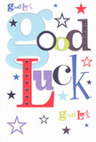 Joyful energy bursts from this striking good luck card, its vivid arrangement of letters and colourful stars capturing the spirit of New Eltham's close-knit warmth. The phrase 'Good Luck' leaps forward in a harmonious blend-oversized pastel-blue letters twist alongside deep reds, rich purples, and vibrant moss greens, each selection echoing the thoughtful craft of the neighbourhood florists at Flowers New Eltham. Citrus lime, soft lavender, and indigo stars add playful rhythm across the smooth, snowy background, evoking the sense of optimism that pervades local milestones, whether for an exam at a nearby college or the opening of a new shop on Green Lane. Beneath your fingertips, the card's crisp, quality finish suggests the same attention to detail and care as one might find in a bespoke bouquet delivered to a New Eltham doorstep. This card, pressed into someone's palm before a big leap, becomes more than a message-it's an emblem of shared hope, encouragement, and the simple yet profound magic of support rooted in our local community.